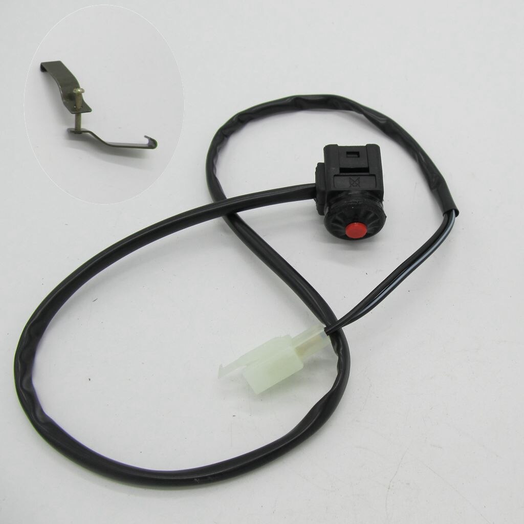 Universal One Push Button Kill Stop On/off Switch Motorcycle Dirt Pit Bike