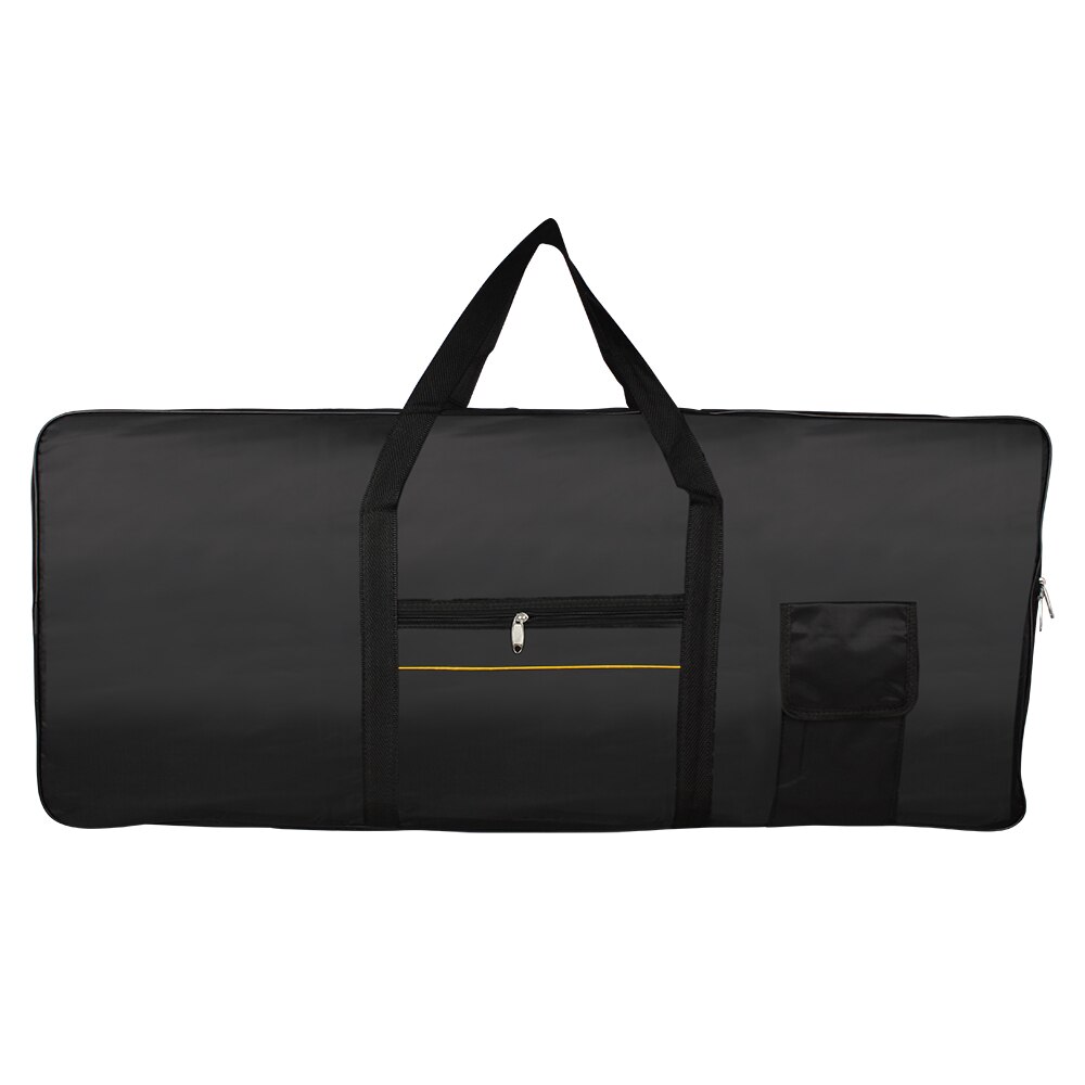 Portable 61-Key Keyboard Carrying Bag Electric Piano Padded Case Gig Bag Oxford Cloth: Default Title