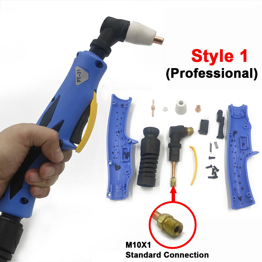 PT31 HF Plasma Cutting Torch PT-31 Torch Inverter Metal Cutter For 30-50A Air Cooled Plasma Cutting Machine