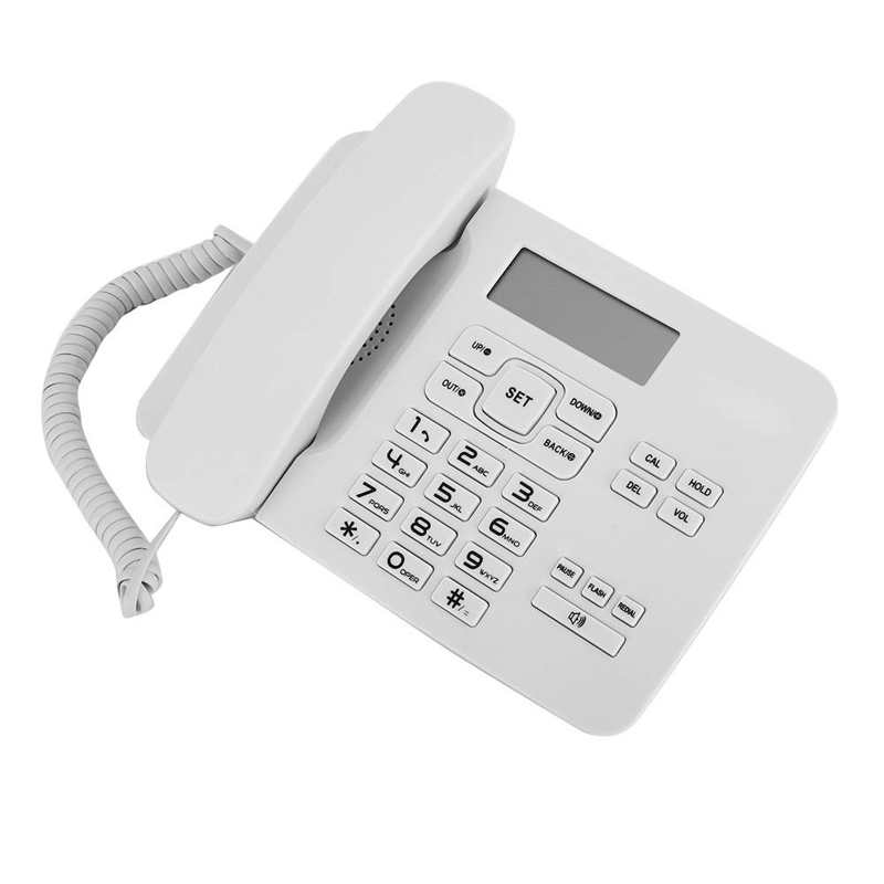 KX-T7001 kabelgebunden Telefon mit Anrufer Ich würde FSK/DTMF Dual System Kalender LCD Anzeige Für Heimat Sekretariat Schreibtisch festnetz telefon