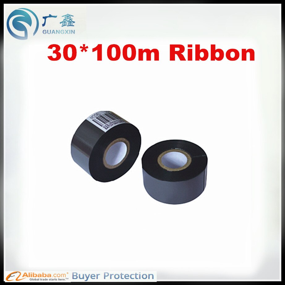 High Quanlity Ribbon 30*100m any color Ribbon for stamping coding machine