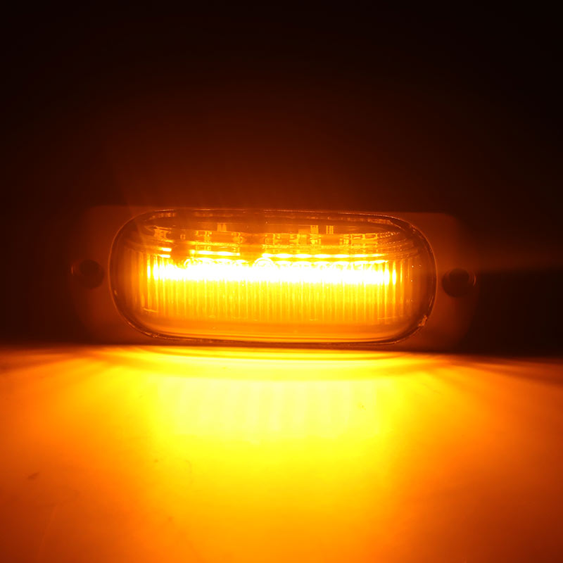 12 LEDs Truck Zijmarkeringslichten Auto Externe Verlichting Signaal Indicator Lamp Waarschuwing Staart Achterlicht voor Trailer Vrachtwagen bestelwagen 12 V 24 V