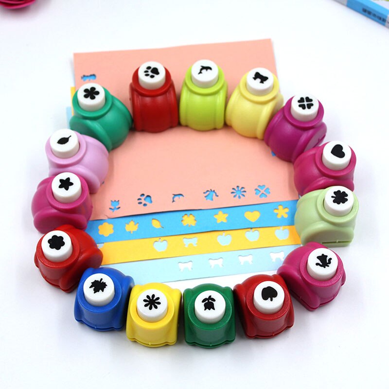 1PC Hole Punch Craft DIY Scrapbooking Cards Printing Paper Shaper Mini Cutter Random Color best