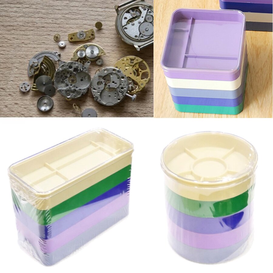 5 Layer Watch Parts Storage Box Watch Tools for Screw Component Movement Hardware Parts Watch Accessories Storage Box Holder