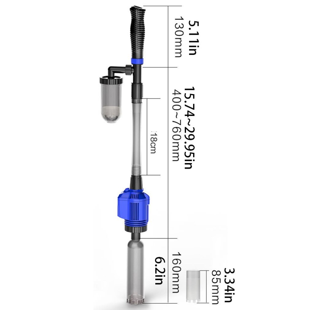 Aquarium Fish Tank Water Changer Small Fish Tank Semi-Automatic Water Exchange Water Change Sand Washing Device