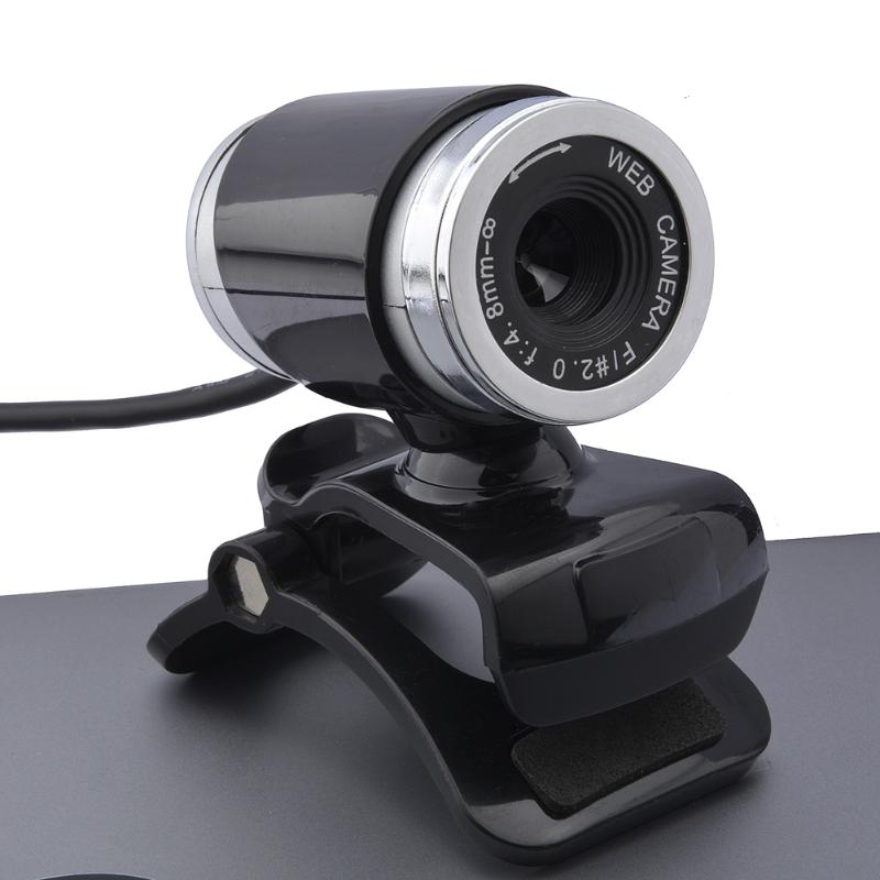 Webcam USB 12 Megapixel High Definition Camera Web Cam 360 Degree MIC Clip-on Webcam for Skype Computer Desktop Laptop PC