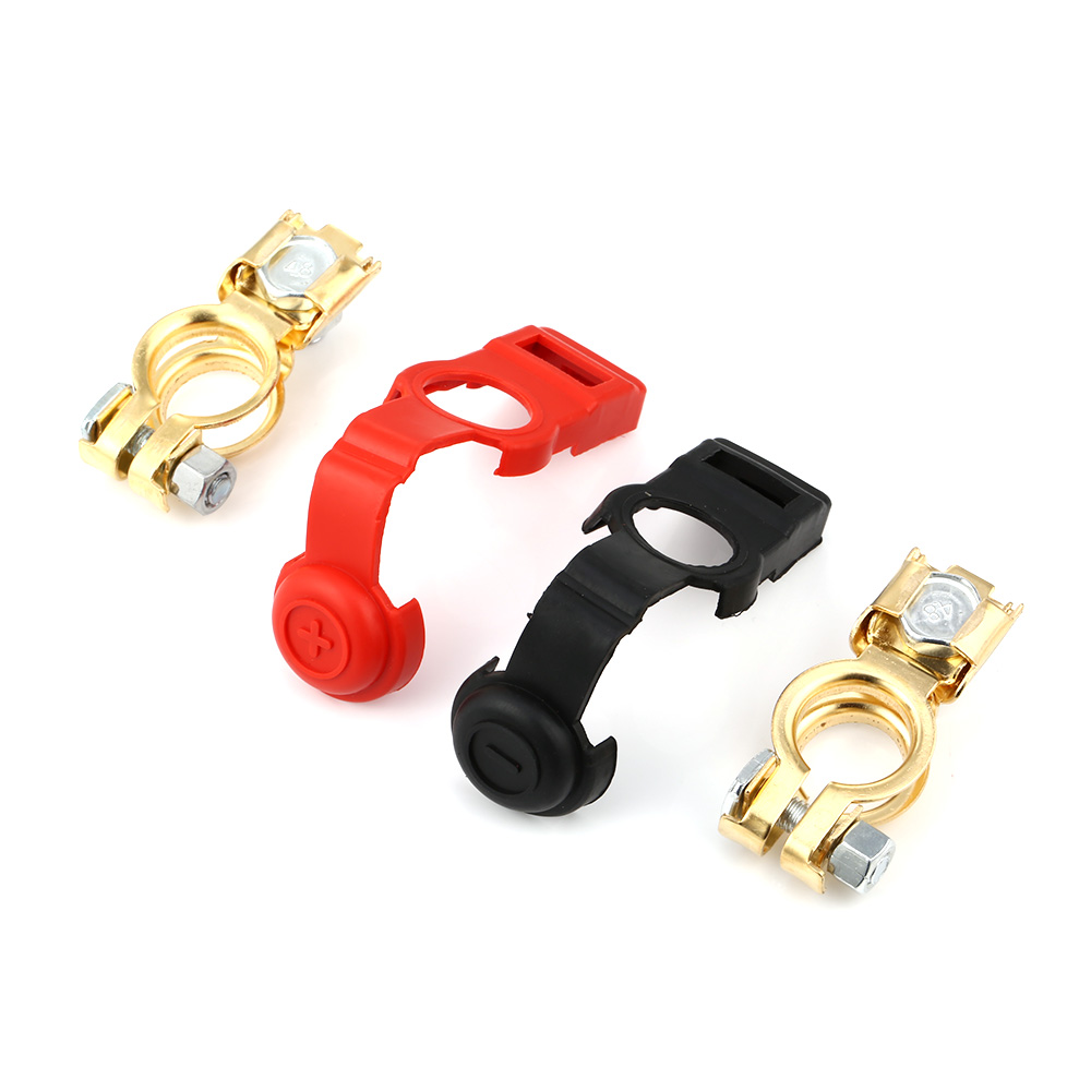 1 pair Battery terminals connector Car Caravan Auto Car of 12V Quick Release Battery Terminals Battery Terminal Connector Clamps