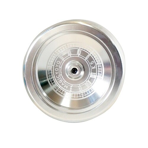Magic Yoyo K5 Night Butterfly Metal Bearing Professional Yo-yo Toy - 5A, 3A, 1A Tricks: Silver