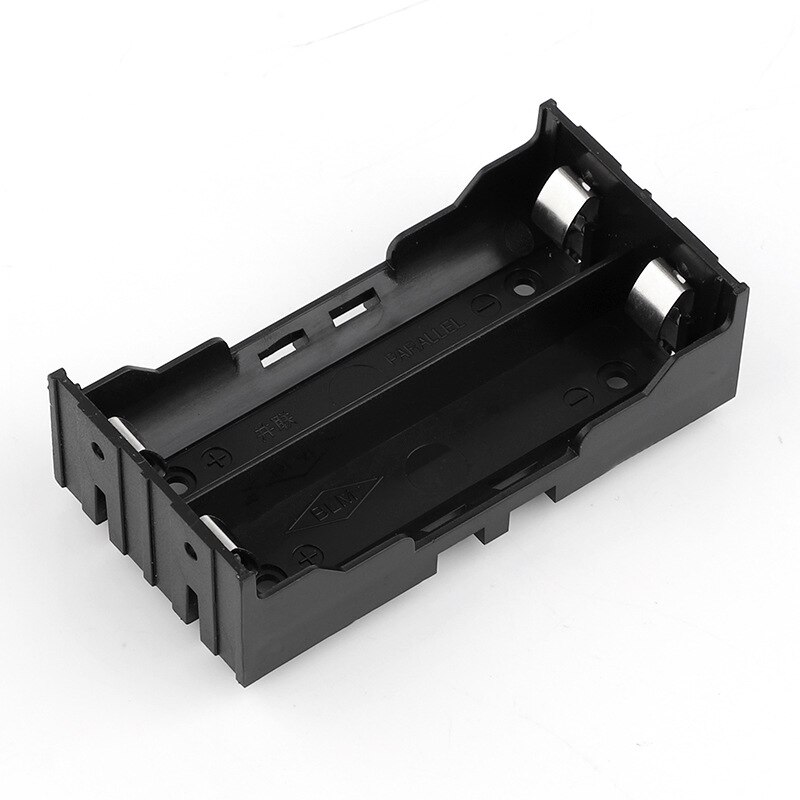 4/3/2/1x 18650 Battery Storage Box Case DIY 1 2 3 4 Slot Way Batteries Clip Holder Container With Wire Lead Pin Z2: 2x slots