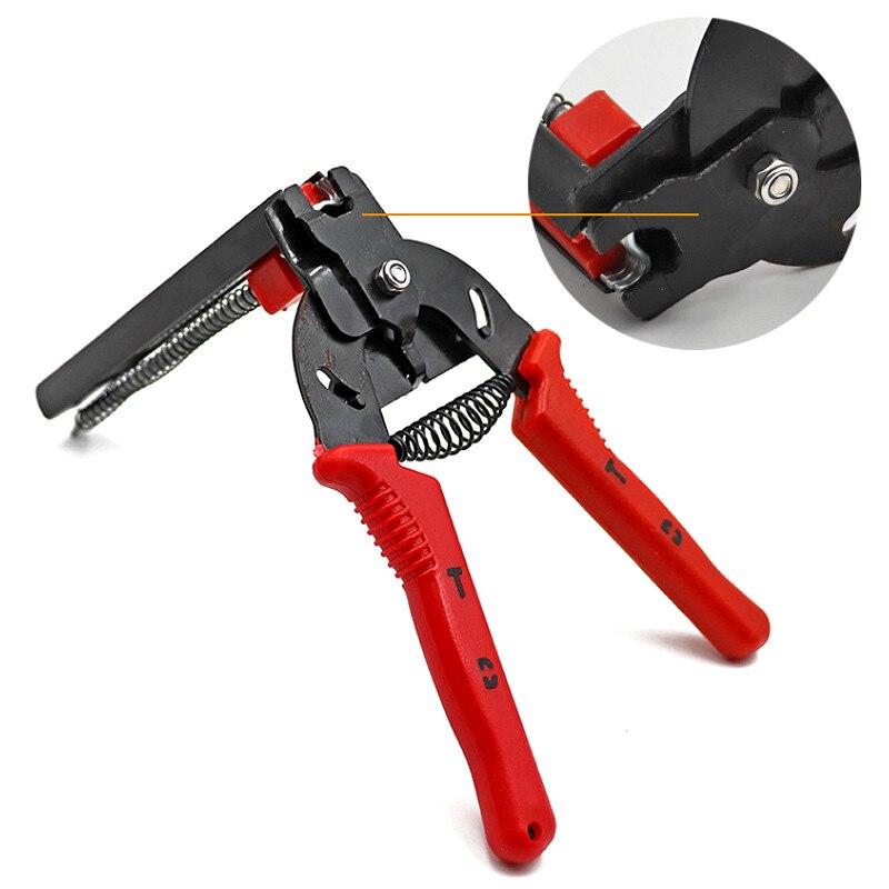Red Hog Ring Heavy Duty M Nail Plier Fencing Fence Wire Ringer Gabion Mesh