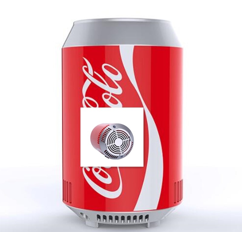 Mini usb refrigerator fridge working by laptop power bank Computer mini usb gadgets Exotic