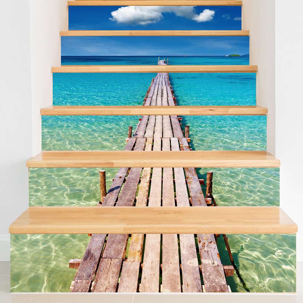 Sommer Watercolor Sticker Set – Meer-Motive (Anker, Muscheln, Strand) Für Journal, Scrapbooking
