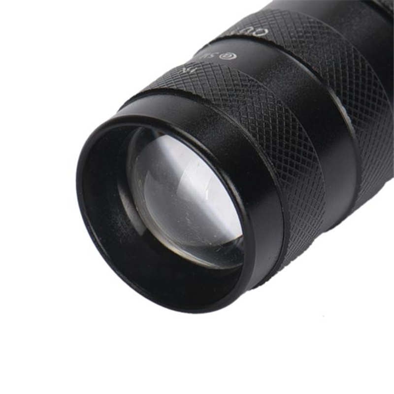 3000LM Zoomable CREE XM-L T6 LED 18650 Flashlight Torch Super Bright Light Family outdoor travel convenient lighting #4A12