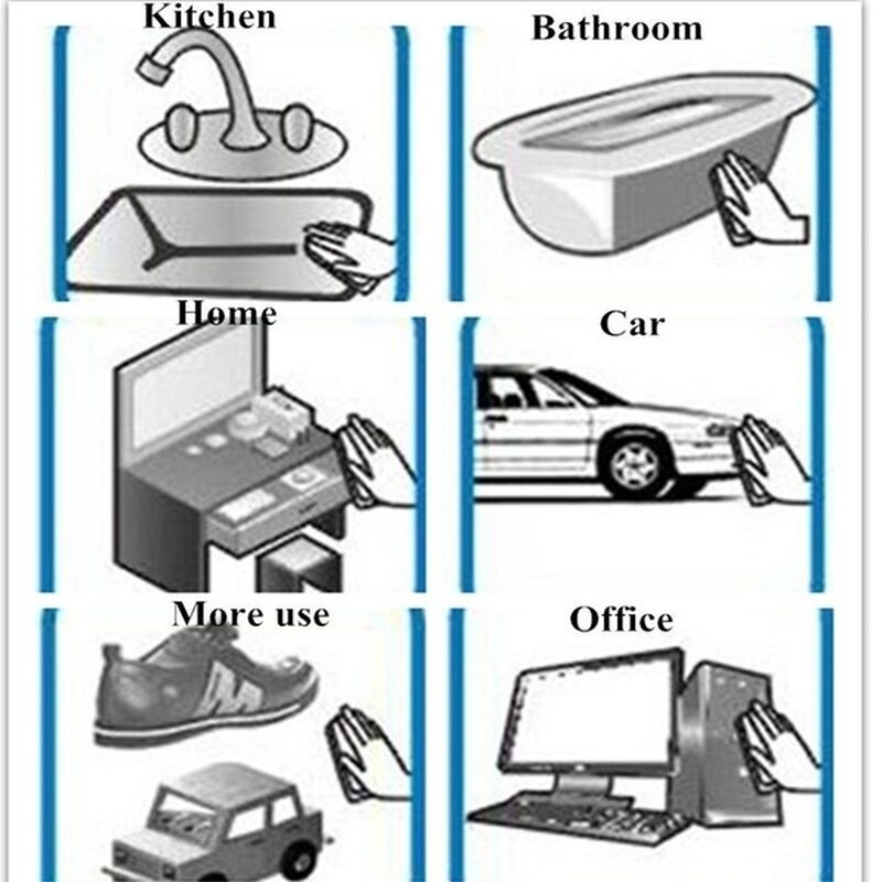 10/20/50 Magic Sponge Eraser Cleaner Keuken Badkamer Schoonmaken Sponzen
