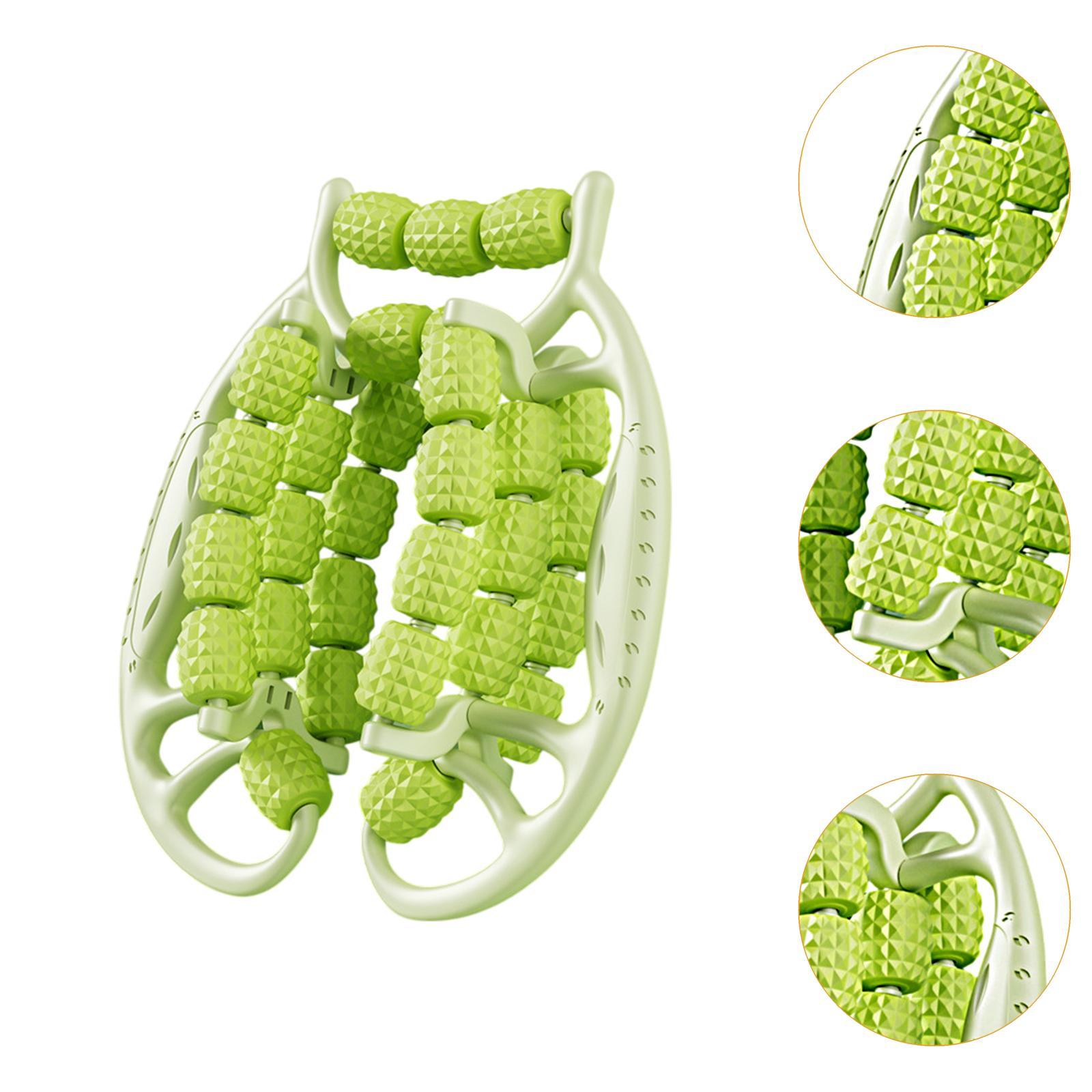 Leg Massager Roller 29 Point Roller Body Relax Handheld Leg Clamp Massage Tool for Bodybuilding Indoor Physical Woman and Man