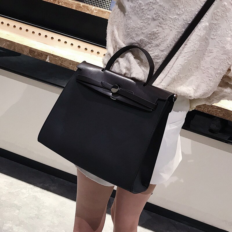 Torebki damskie torebki Crossbody torebki ze skóry Pu luksusowe torebki markowe pakiet kobieta pakiet teczka tornister: czarny