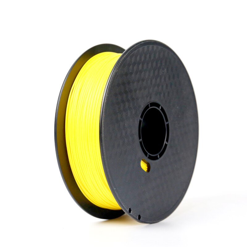 WANHAO-filamento de impresora 3D PLA + más elástico, 1kg, 1,75mm, 19 colores, materiales de filamento de impresión de plástico 3D: Yellow