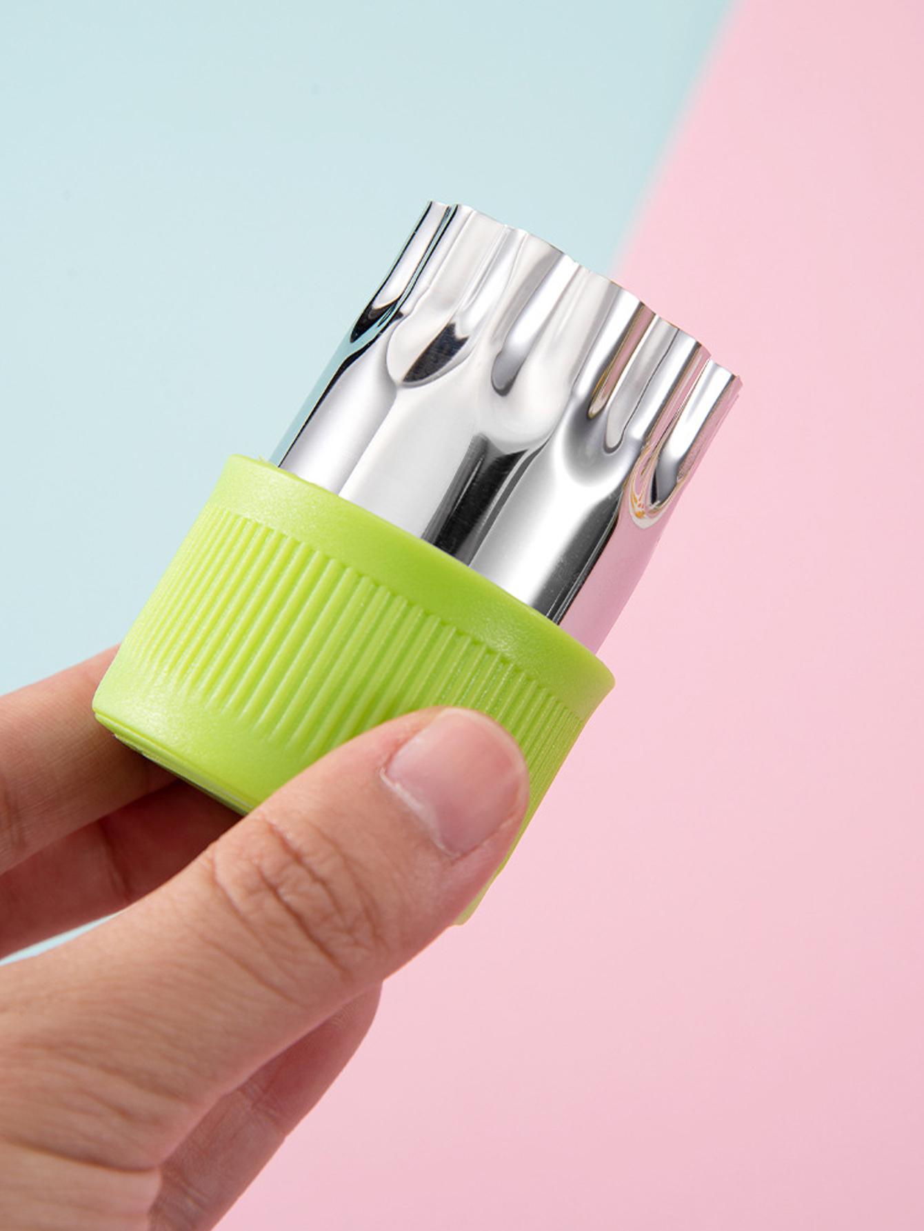 Leeseph 12 Pcs Vegetable Cutter Shapes Sets Mini Size Cutters Fruit Cutters Kids Food Cutters Pastry Stamps Mold Biscuits