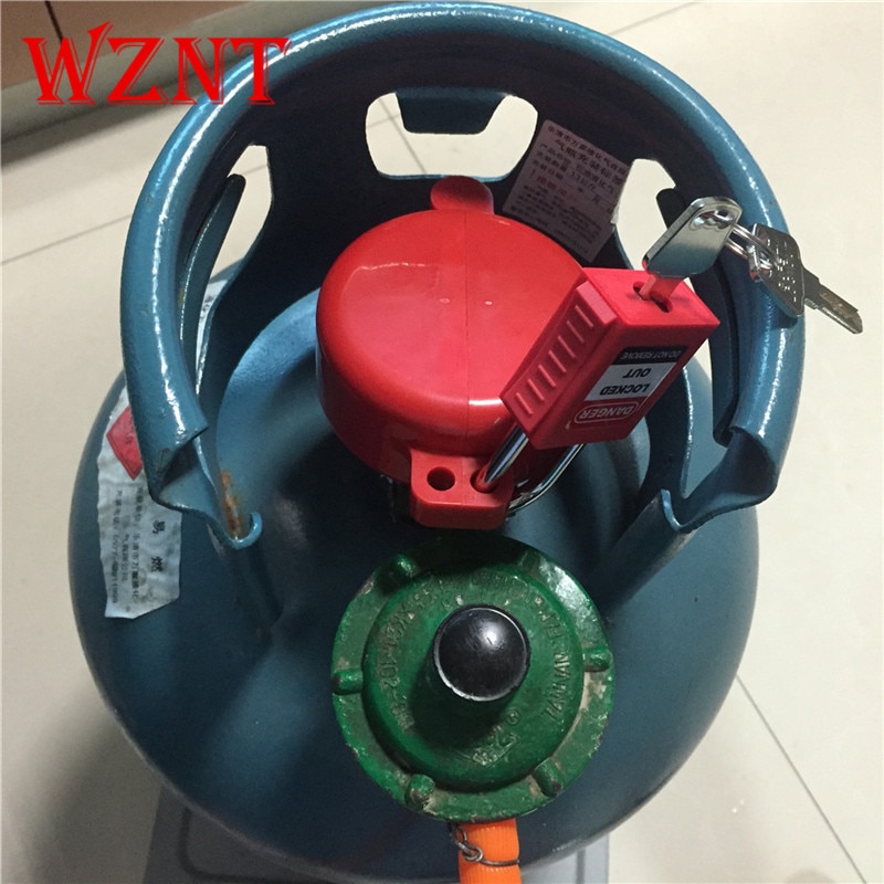 Cylinder Tank Lockout Valve hand wheel lock Gas storage Tank gas Valve lock