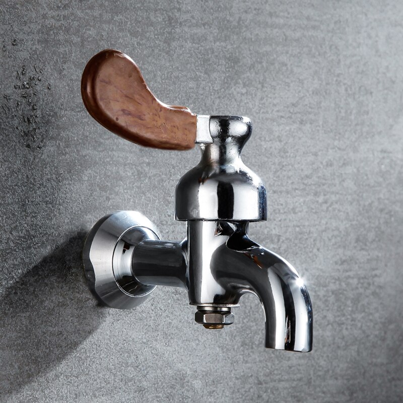 Wall-mounted Faucet Brass Single Cold Faucet with Filter Wine Valve Drinking Fountain Switch Faucet Faucet Replacement Part