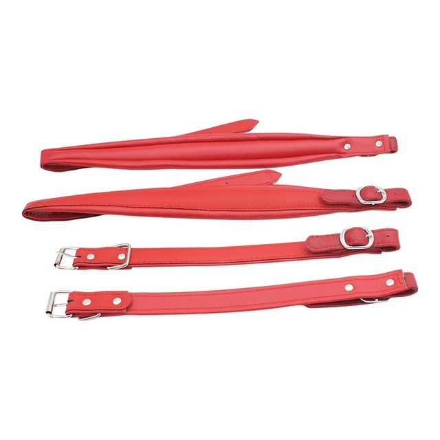 Correa de acordeón de cuero ajustable, arnés de hombro Universal, correas de cinturón, piezas de Accesorios para Instrumentos Musicales, 2 uds.: Red