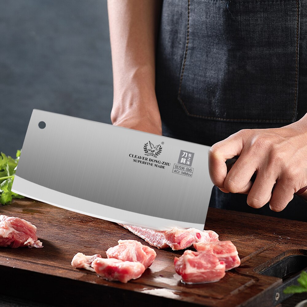 8 zoll Küche Messer Edelstahl Fleisch Hacken Hackmesser schneiden Gemüse Chinesische Kochmesser