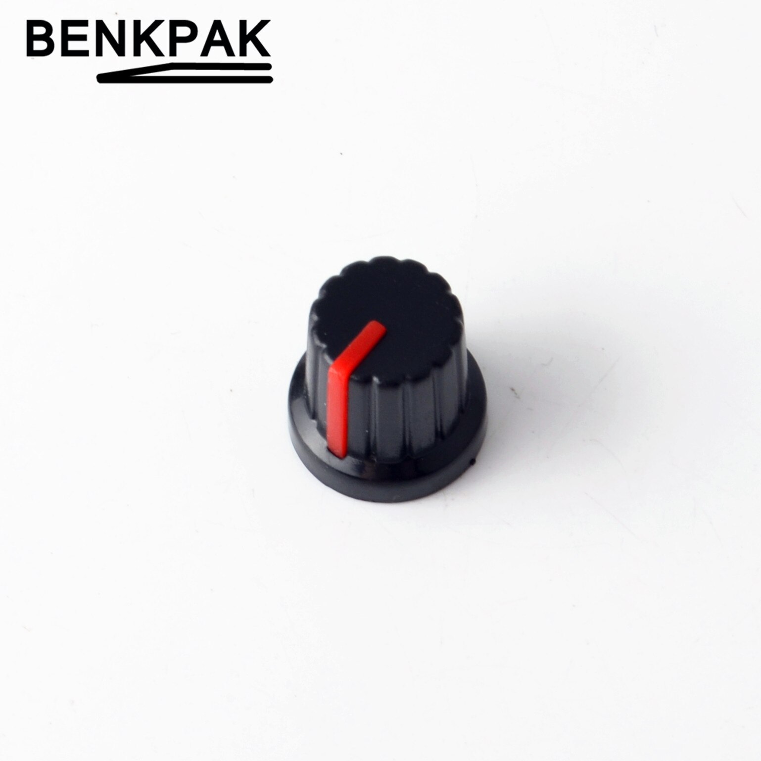 12 stk 6mm potentiometer knap 15mm * 17mm drejeknap: Rød