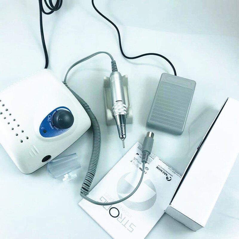 Strong 210 Electric Nail Drill 65W Milling Machine for Manicure Pedicure Nail Drill Apparatus for Manicure Machine Tool