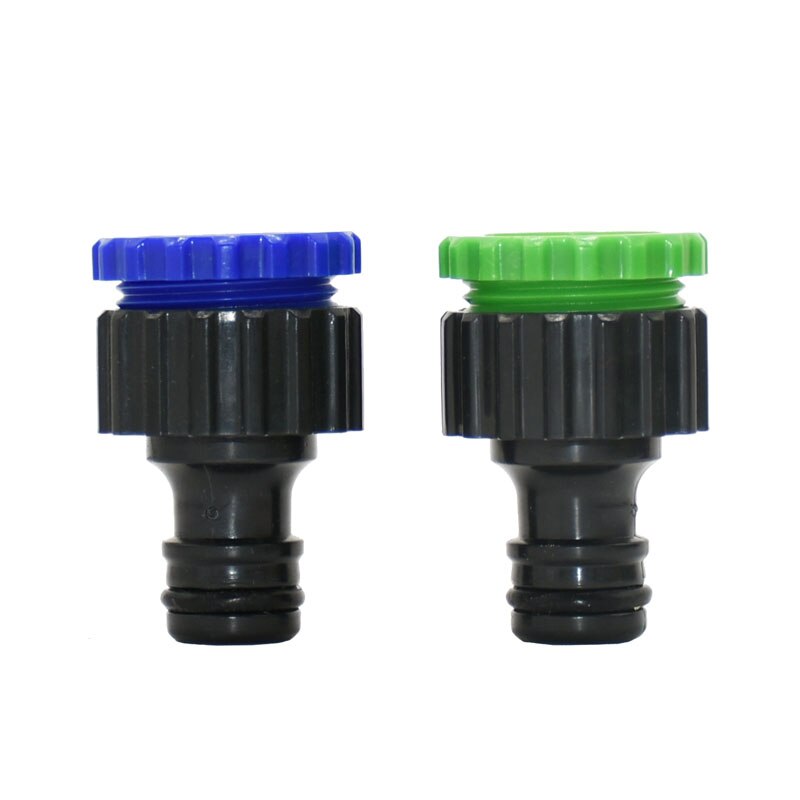 Hun 1/2 " 3/4 " hurtigkobling nippel slangehane 1/2 havevandingsstik adapter 2 stk.