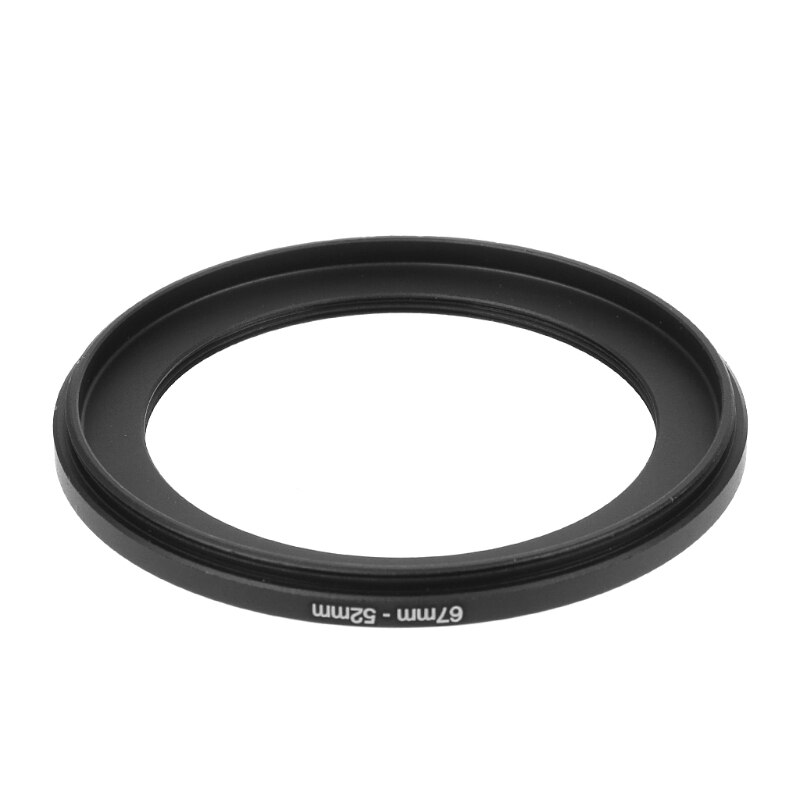 67mm To 52mm Metal Step Down Rings Lens Adapter Filter Camera Tool Accessory