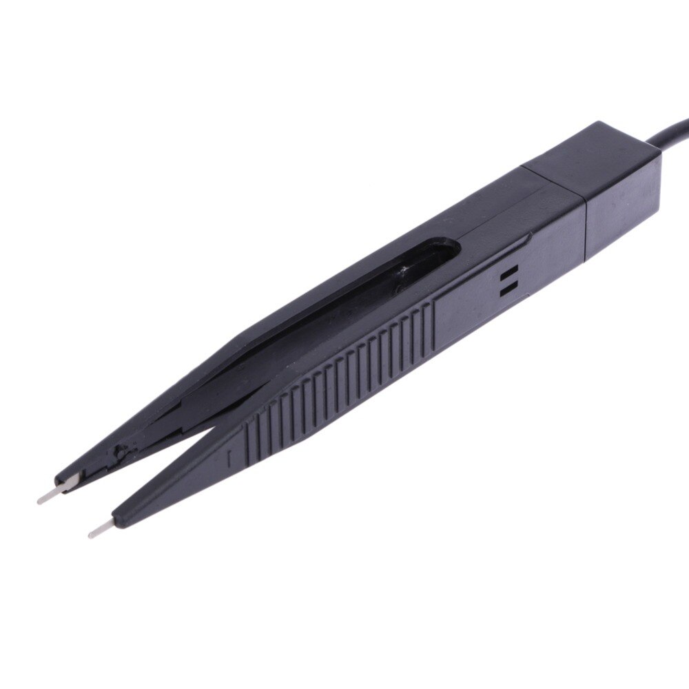 Universal Multimeter 10m Meter Plug Digital Multimeter SMD Inductor Tester Meter Probe Tweezer for Resistor Multimeter Capacitor
