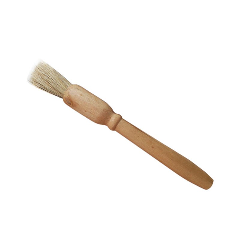 1Pc Koffie Machine Borstel Creatieve Leuke Grinder Machine Borstel Koffiemolen Hout Stofborstel: crude