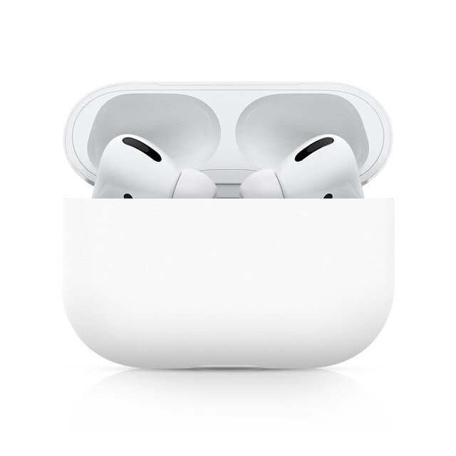 Doces casos de silicone para airpods pro caso sem fio bluetooth para apple airpods 3 capa caso do fone ouvido para vagens ar pro fundas: LVORY