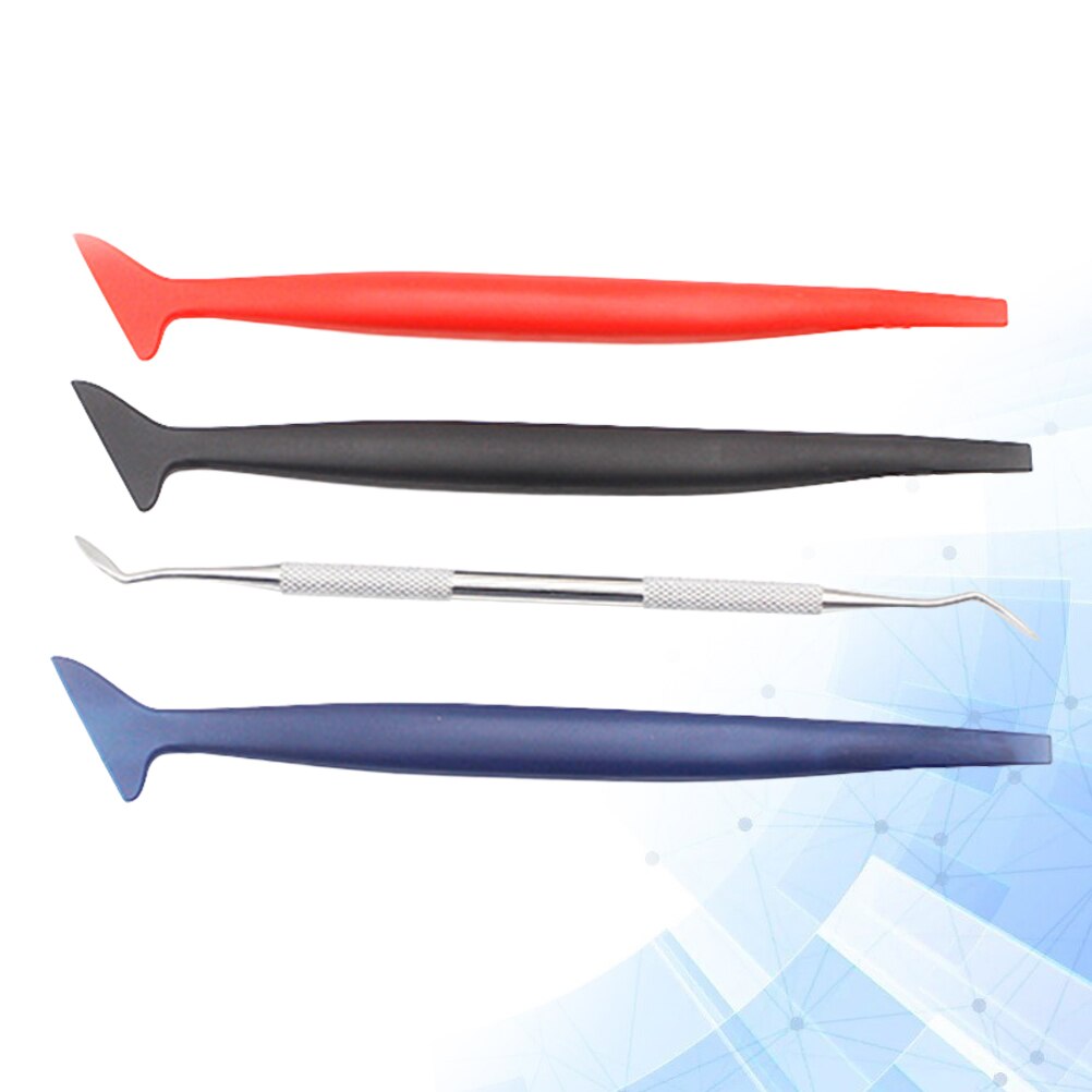 4PCS/Set Car Film Changing Tool Set Gap Scraper Coating Film Closing Tool