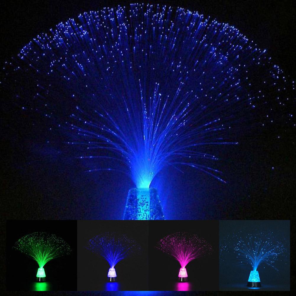 Luces LED de fibra óptica cielo estrellado que cambian de Color, de Navidad, decoración de vacaciones, juguetes para niños chico Giftd