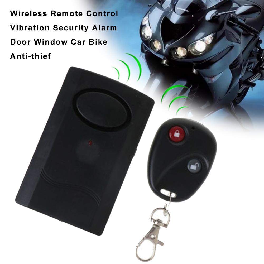 Sicherheit Drahtlose Fernbedienung Vibration Motorrad Auto Detektor Anti-diebstahl Alarm Security System 120db Tropfen