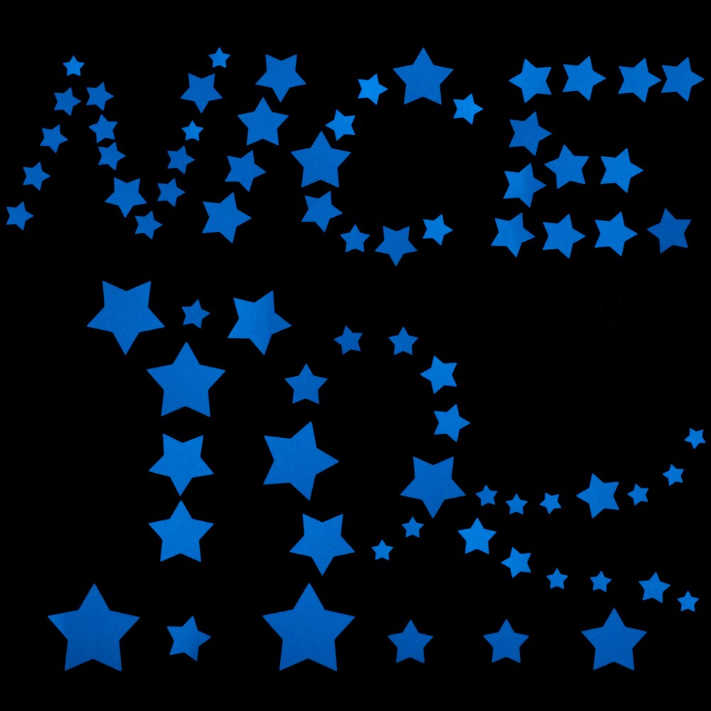 Glow in the Dark Stars Stickers for Ceiling Decoration Kids Room Baby Bedroom DIY Wall Sticker Home Decor Luminous Sticker Decal