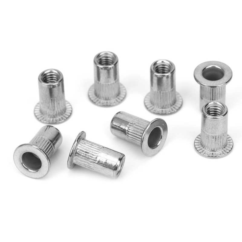 fasteners for woodworking stainless steel wire insert Stainless Steel Rivet Nut Ribbing M4 Fastener Hardware Industrial