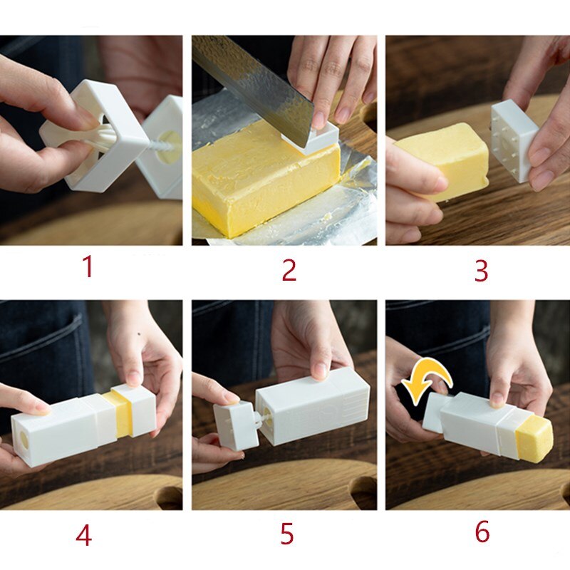 Butter Stick Butter Stick Corncob Plastic Vertical Rotary Butter Applicator Storage Box Pancake Waffle Toast Kitchen Baking Tool