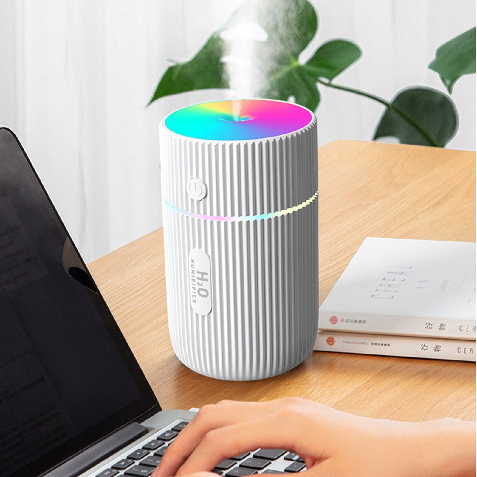 220Ml Marquee Luchtbevochtiger Draagbare Mini Aroma Diffuser Mist Maakt Luchtbevochtigers Met Nachtlampje Air Frisser Voor Home Office