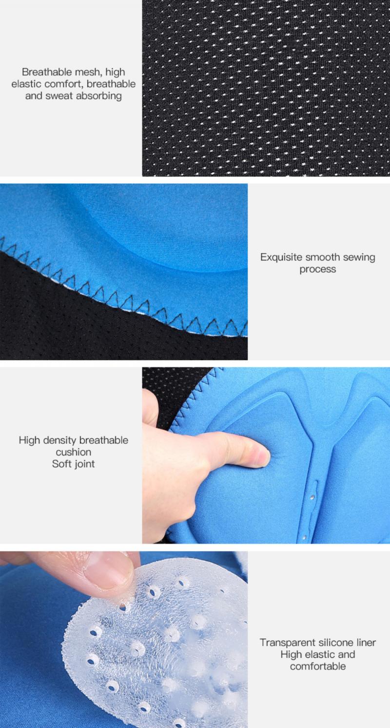 Fietsondergoed pro 3d gel pad mountainbike shorts schokbestendig mtb fiets onderbroek elasticiteit ademend uitverkoop