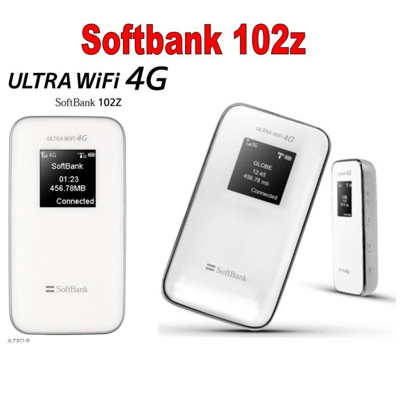 Unlocked ZTE WiFi 4G Router SoftBank 102z LTE Mobile WiFi Hotspot 3G WCDMA