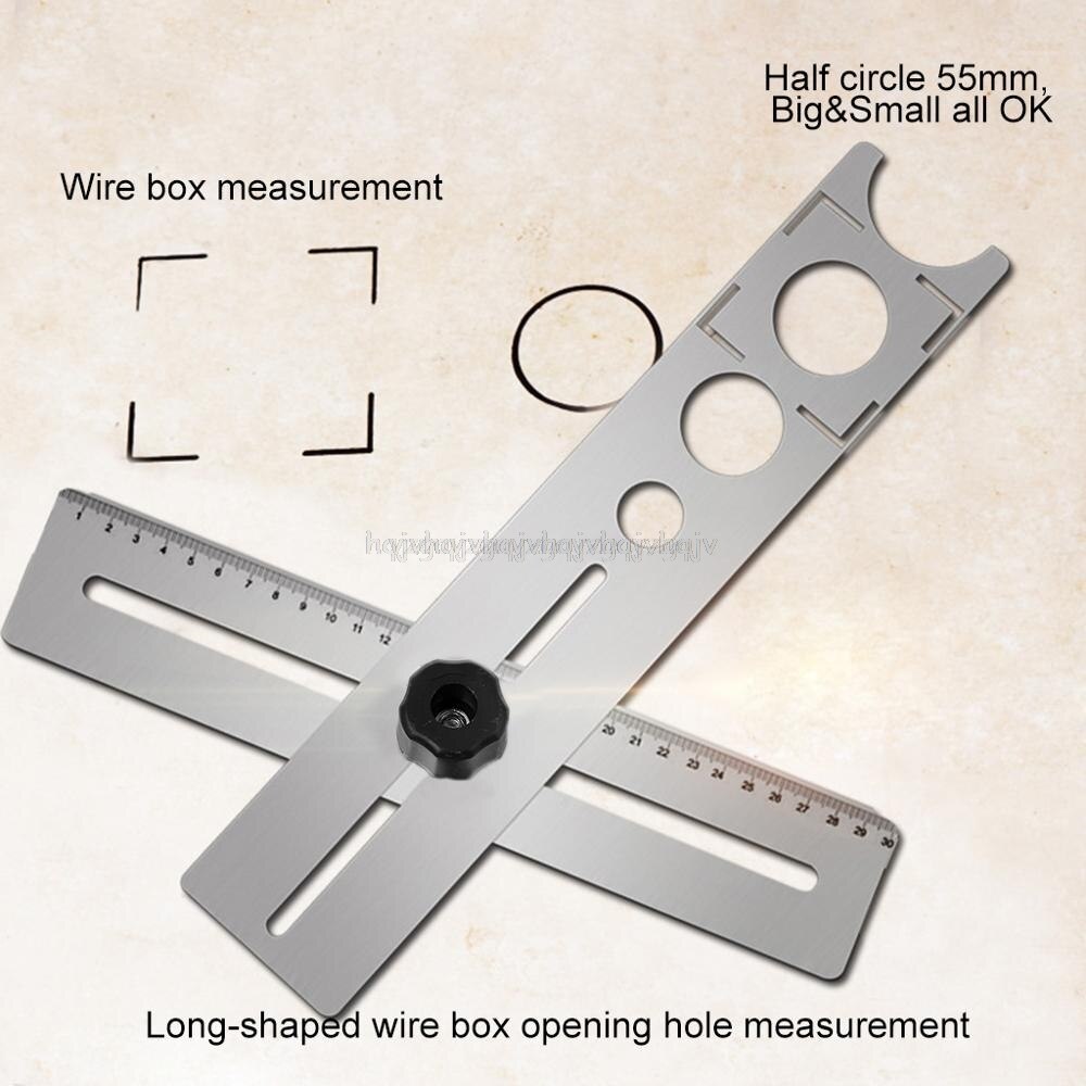 Multi-Functional Tile Locator Puncher Tapper Adjustable Tile Fixing Decoration Accessory Layout Tool For Building Construction