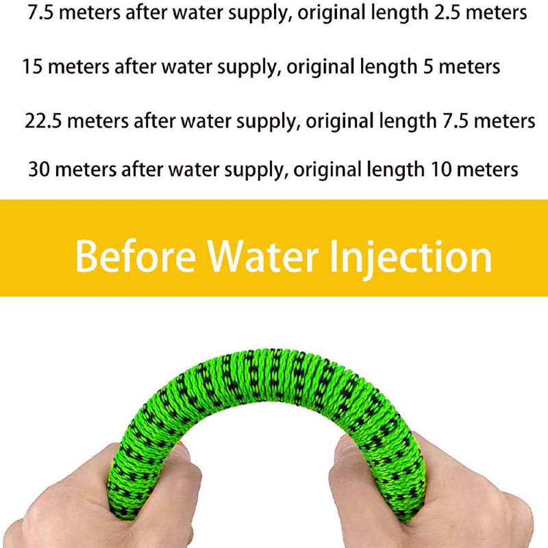 25FT-125FT Telescopic Garden Watering Hose, High-Pressure Adjustable Nozzle, Garden Irrigation Cleaning Tool