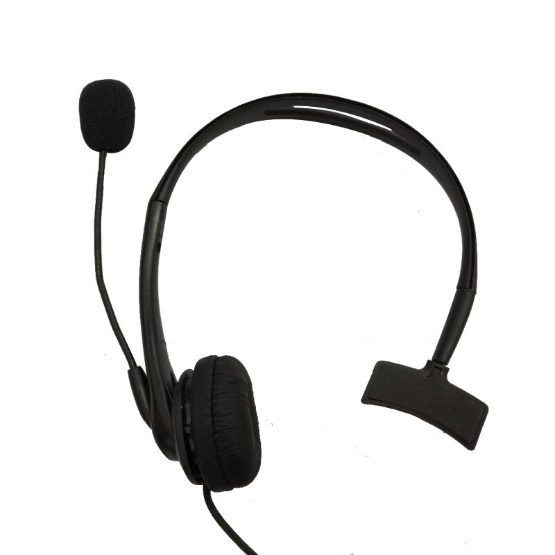 XQF Over-the-kopf Hörer Headset [Swivel Boom Mikrofon] [Noise Cancelling] Für Motorola Funk GP88 GP2000 GP300 Walkie Talkie