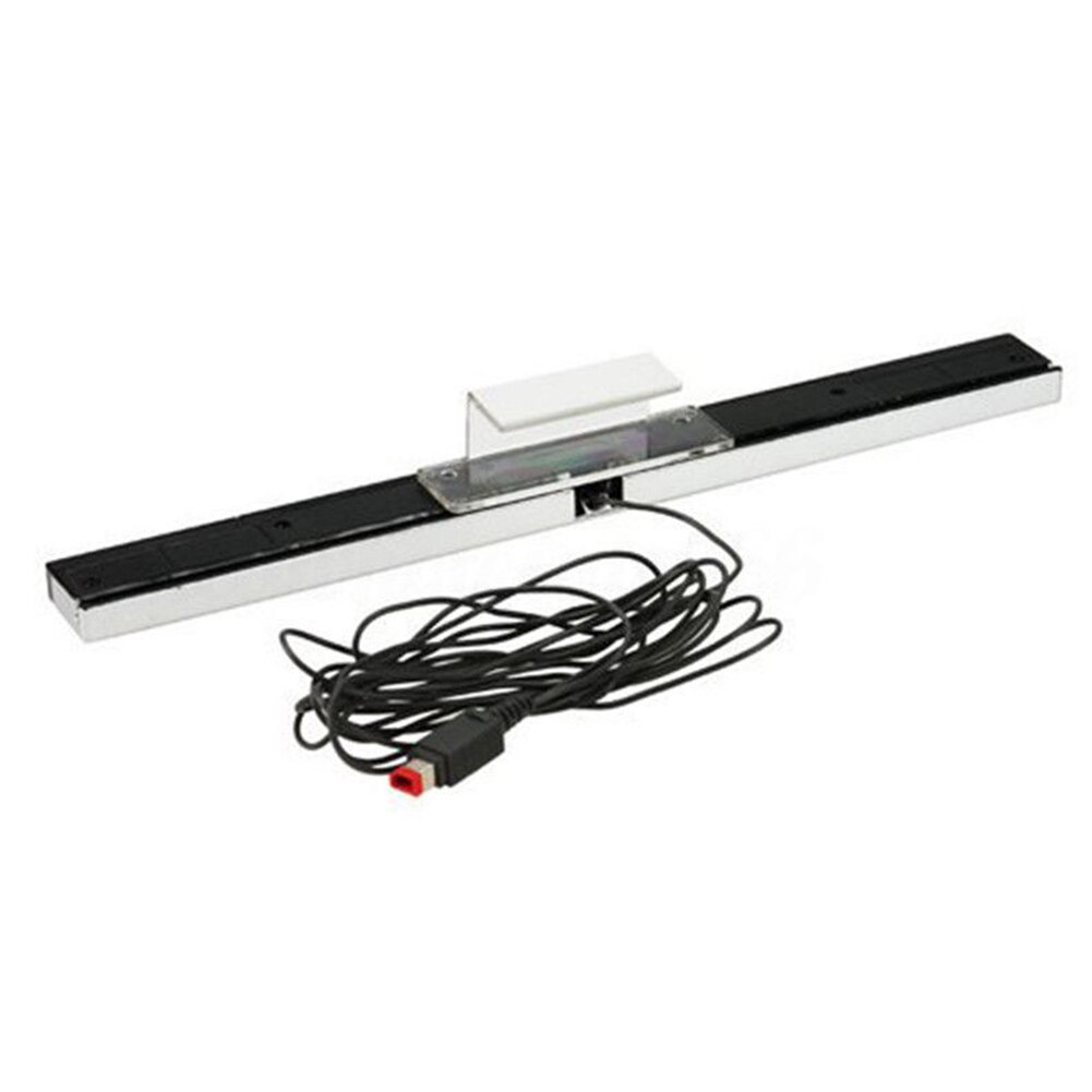 Barra de Sensor de rayos infrarrojos con cable, receptor de señal con cable de 2M, accesorio de barra de Control remoto, Sensor de rayos infrarrojos para Wii, 5 uds.