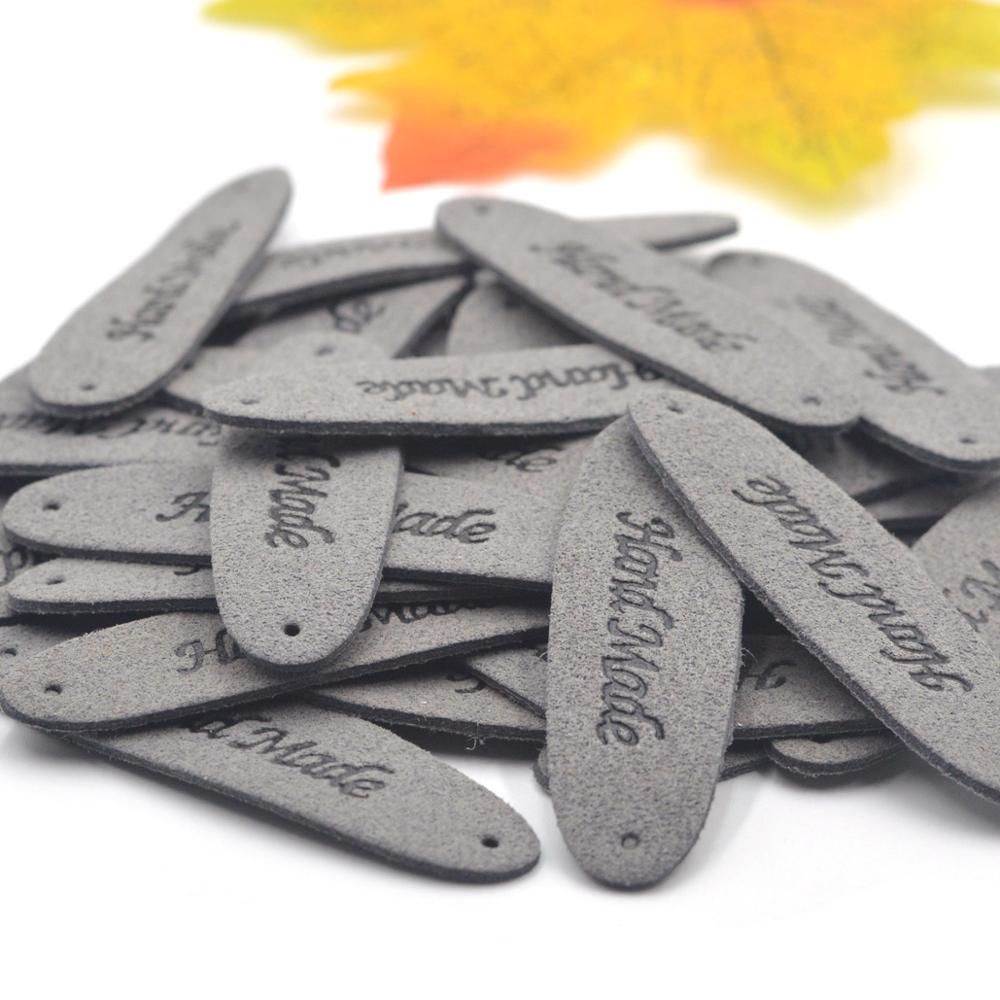 10pcs Handmade Metal Labels For Clothes Shoes Bags Tags Handcrafts Accessories - Foto 13
