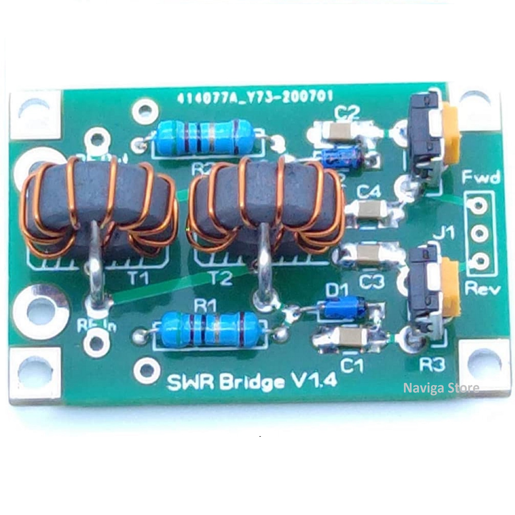 1.8-30MHz / 3.5-30MHz SWR Bridge, RF SWR Reflection Bridge v1.4, HF Band 1.8Mhz-30MHz / 3.5Mhz-30MHz