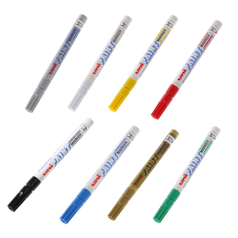 Verf Marker Pennen Fine Tips Waterdicht Art Permanente Olie Gebaseerd Diy Craft Decor K92C