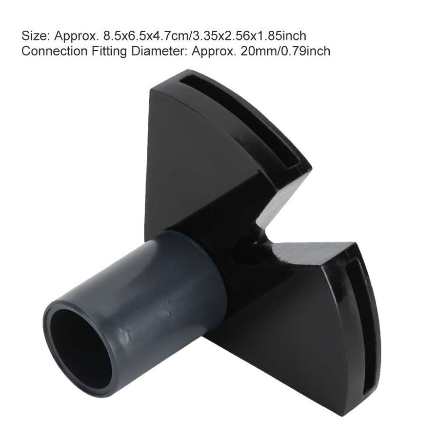 Aquarium Duckbill Nozzle Acrylic 360 Degree Adjustable Aquarium Double Flat Duckbill Nozzle Water Flow Accelerator Fish Tanks